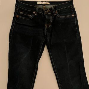 J. Brand dark denim jeans, size 25, top condition